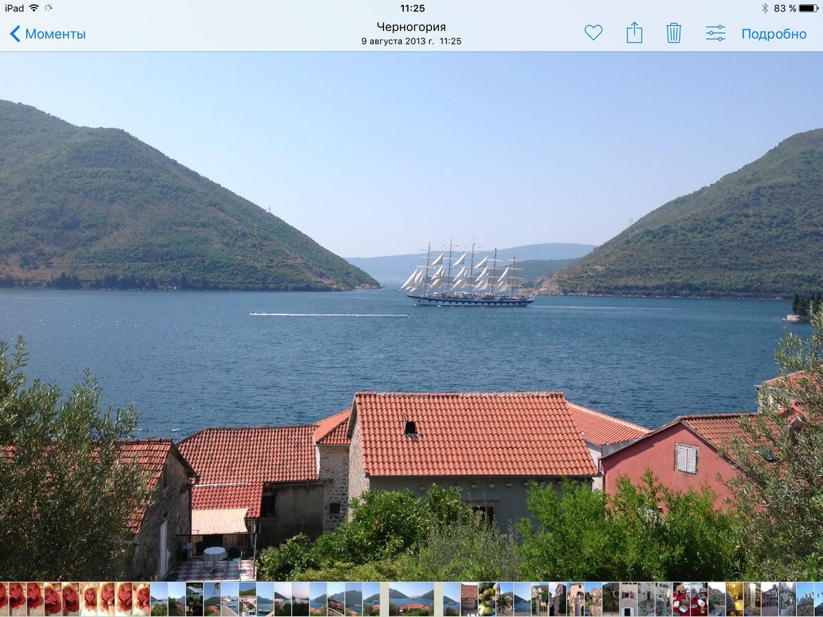 Be Happy In Perast Lejlighed Eksteriør billede